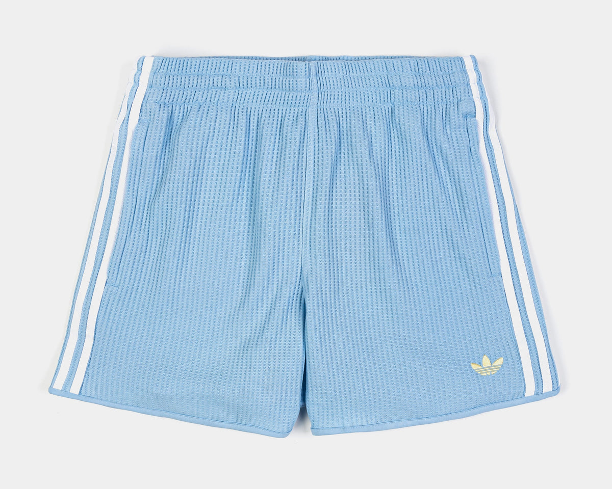 Exclusive Adicolor Sprinter Mens Shorts (Blue/White) — S — Front View