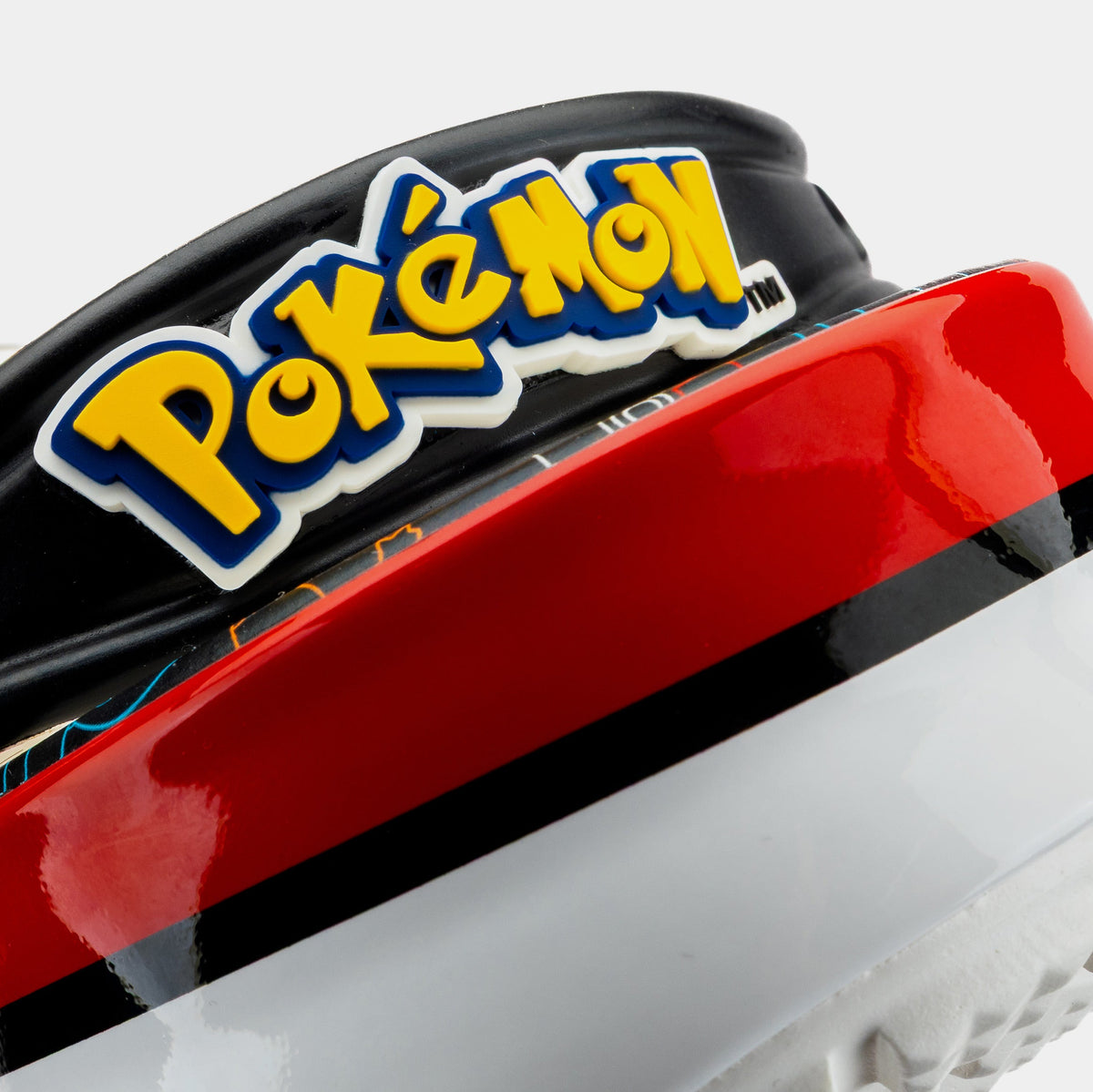 Exclusive Pokemon Classic Clog Mens Sandals (Black/Orange) — 3 — Alternate View 7