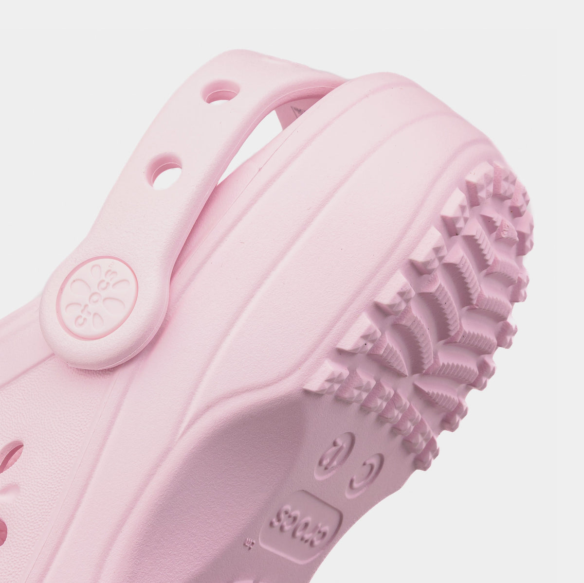 Exclusive Classic Floral Cut Out Preschool/Grade School Sandals (Pink/Pink) — 11C — Lifestyle View