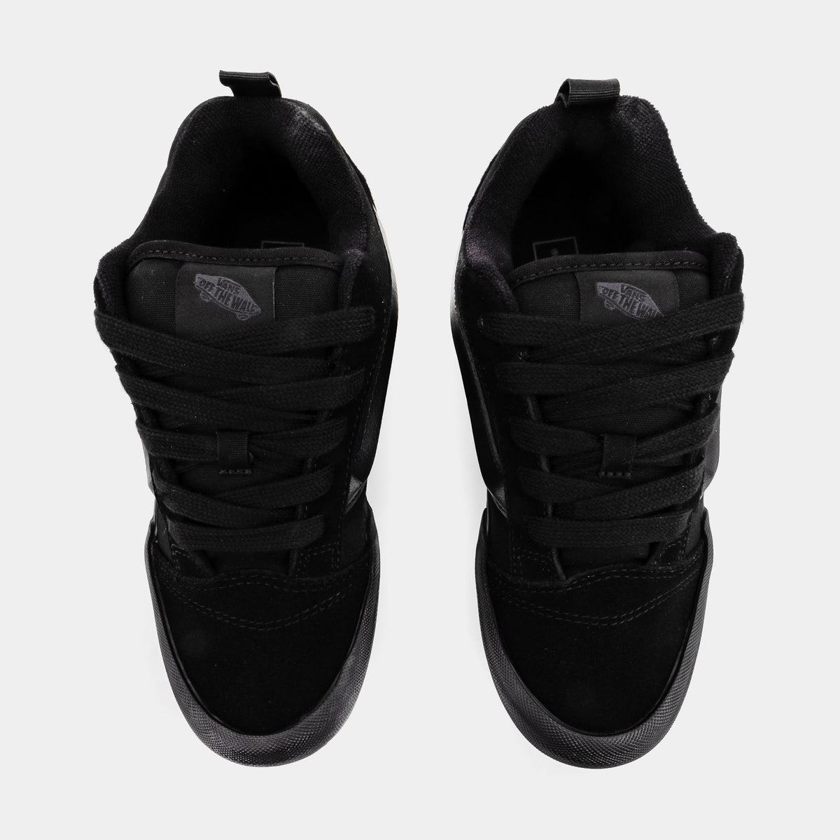 Exclusive Knu Skool Grade School Lifestyle Shoes (Black) — 3.5Y — Side View
