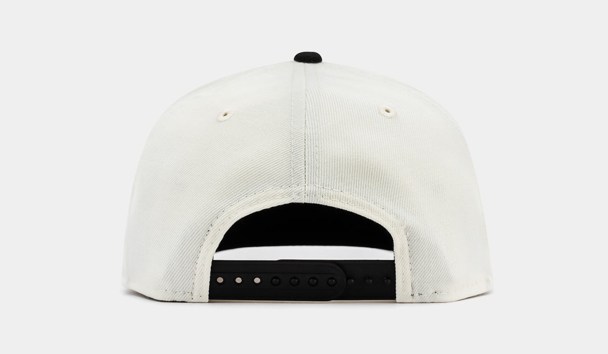 Exclusive Shoe Palace Exclusive New York Yankees Curve Rose 950AF Snapback Mens Hat (Beige/Black) — OS — Back View