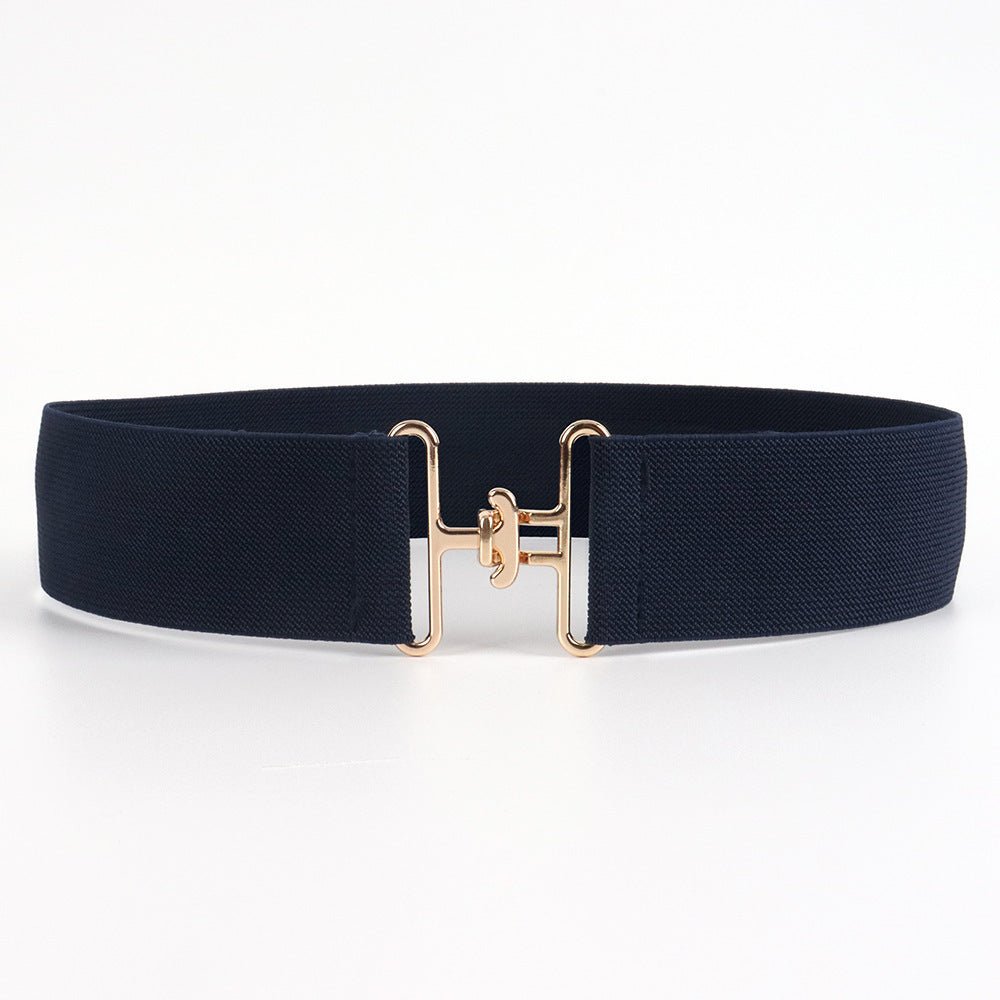 Exclusive Elastic Women's Belt — Khaki — Size 65cm — Alternate View 8