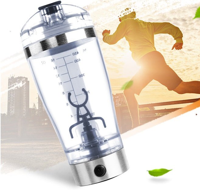 Exclusive Electric Protein Shake Stirrer — White — Size USB — Width 450ml — Lifestyle View