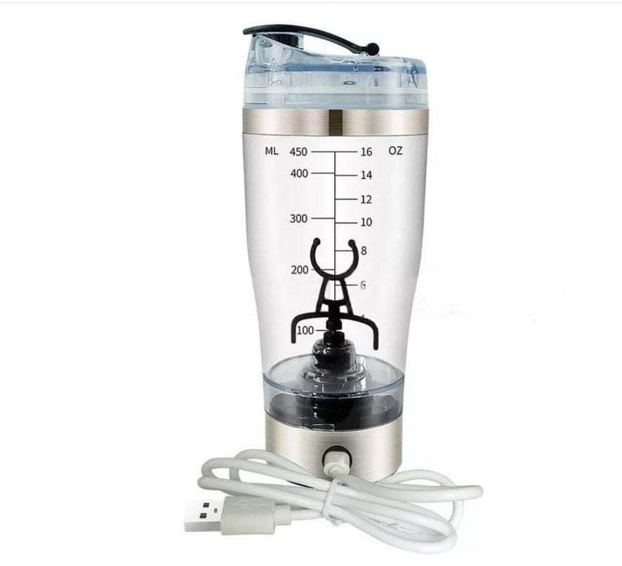 Exclusive Electric Protein Shake Stirrer — White — Size USB — Width 450ml — Alternate View 12