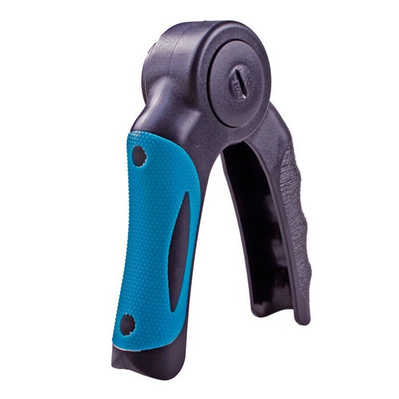 Exclusive Electronic Counting Calories Spring Grip — blue — Size P7106 — Back View