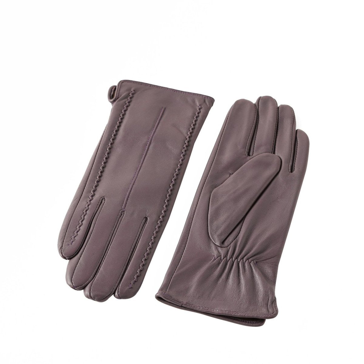 Exclusive European And American Ladies Color Sheepskin Gloves — Black — Size XS — Alternate View 13