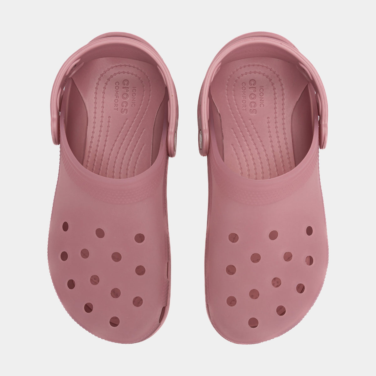 Exclusive Classic Clog Frosted Mens Sandals (Pink) — 3 — Side View