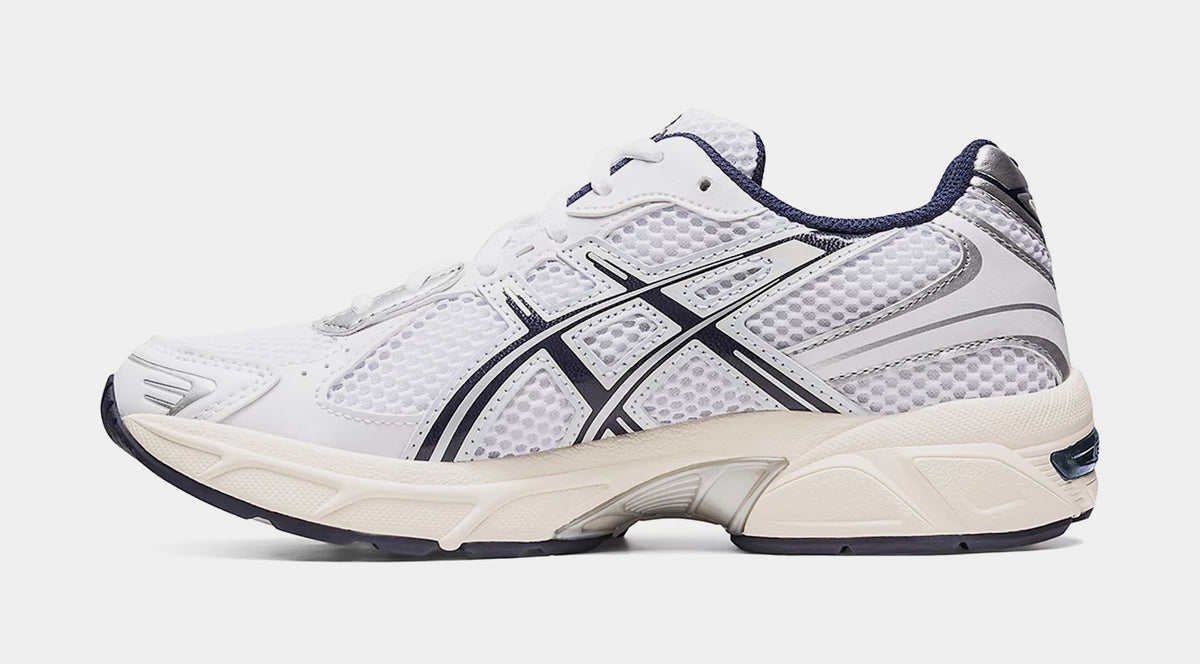 Exclusive Gel 1130 Womens Running Shoes (White/Midnight) — 5 — Back View