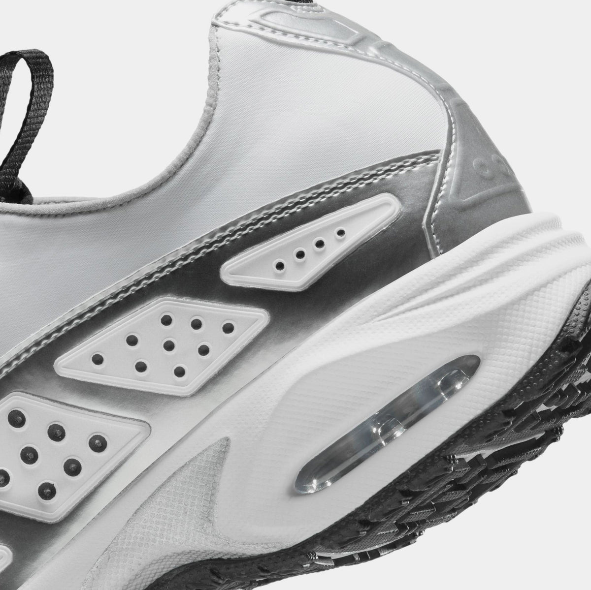Exclusive Air Max SNDR Womens Running Shoes (Silver/White/Anthracite/Black) — 5 — Lifestyle View