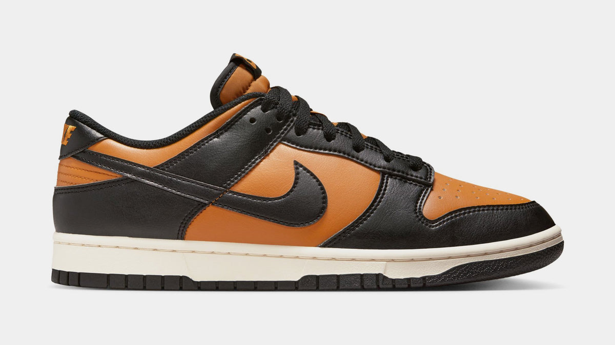 Exclusive Dunk Low Dessert Ochre Mens Lifestyle Shoes (Black/Dessert Ochre) — 4 — Front View