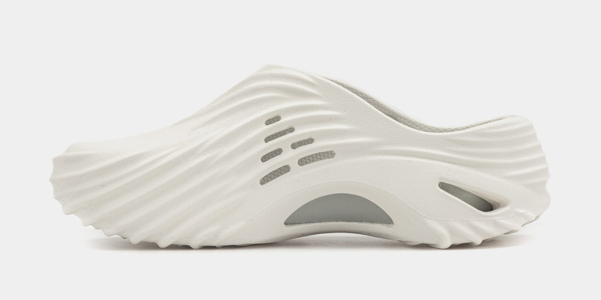 Exclusive Echo Wave Mens Sandals (Chalk) — 4 — Back View