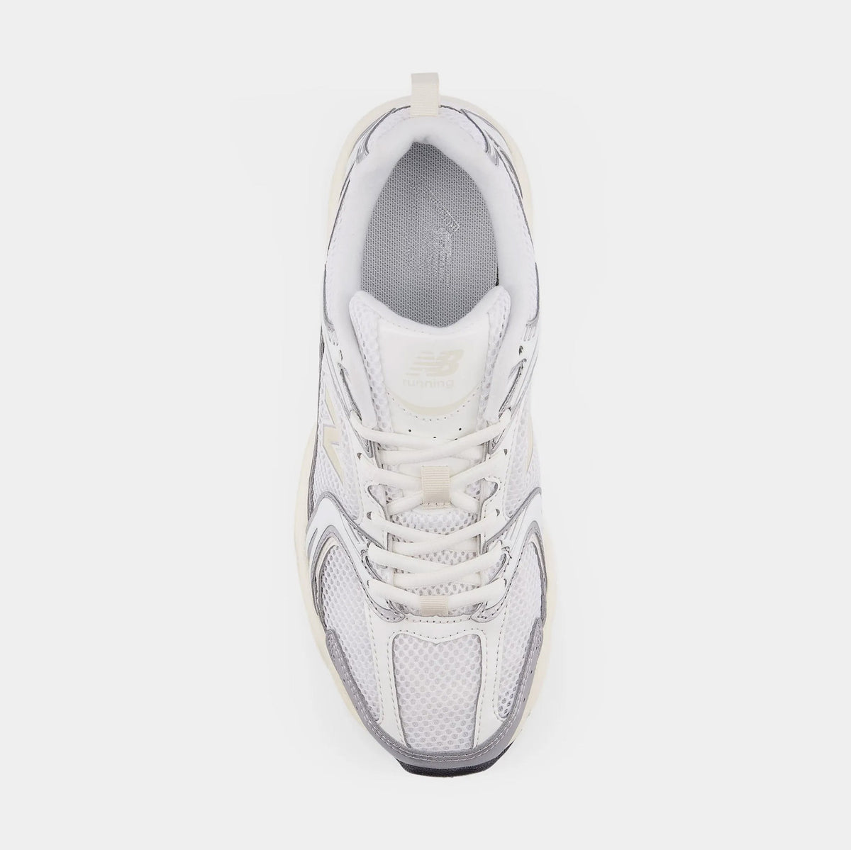 Exclusive 530 Mens Running Shoes (Silver Metallic/Linen) — 4 — Side View