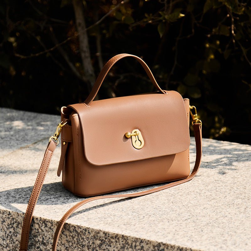 Exclusive Fashion Handbag High-grade Crossbody Ins — Caramel Color — Size 21x8x15. 5CM — Lifestyle View