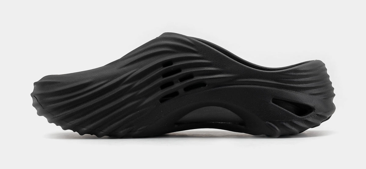Exclusive Echo Wave Mens Sandals (Black/Black) — 4 — Back View