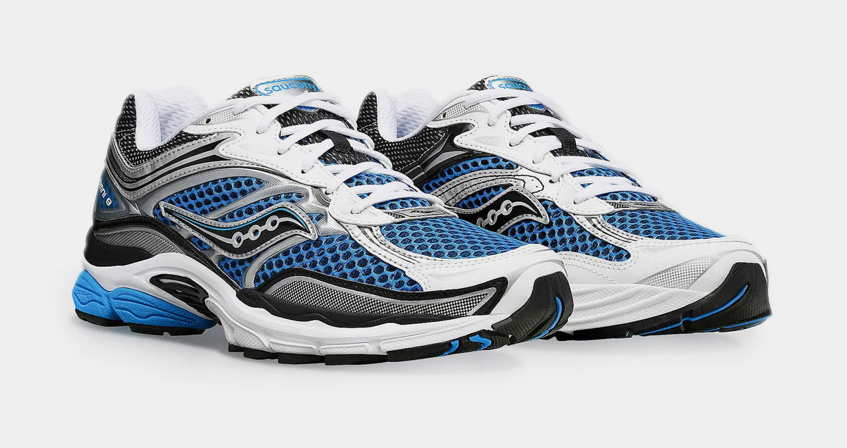 Exclusive ProGrid Omni 9 Mens Running Shoes (Royal/Silver) — 7 — Back View