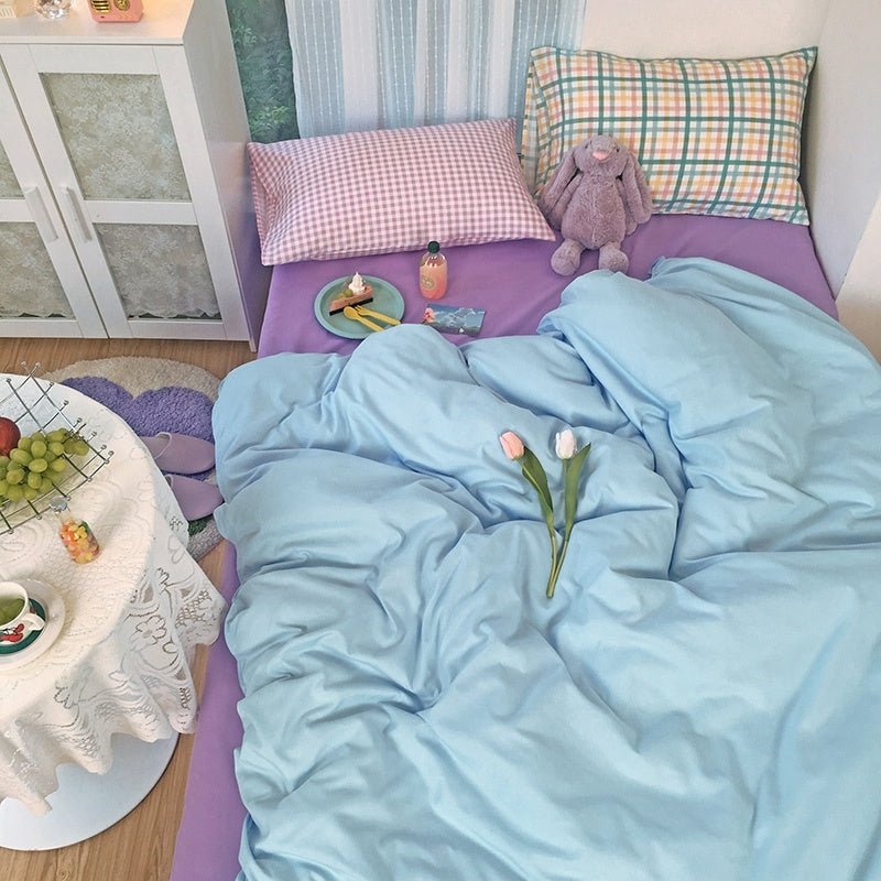 Exclusive Four-piece Mix And Match — CustardB — Size 1.2m bed sheet 3pcs — Alternate View 13