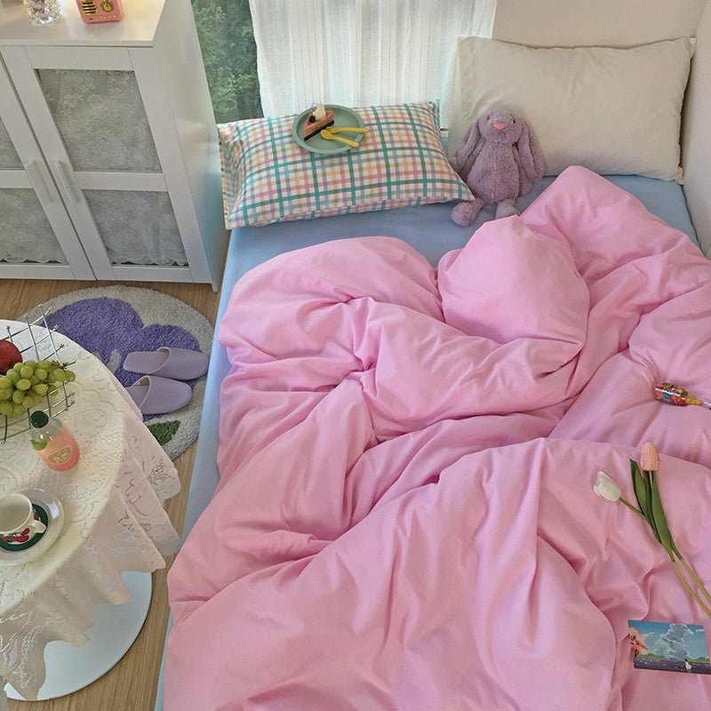 Exclusive Four-piece Mix And Match — CustardB — Size 1.2m bed sheet 3pcs — Alternate View 7
