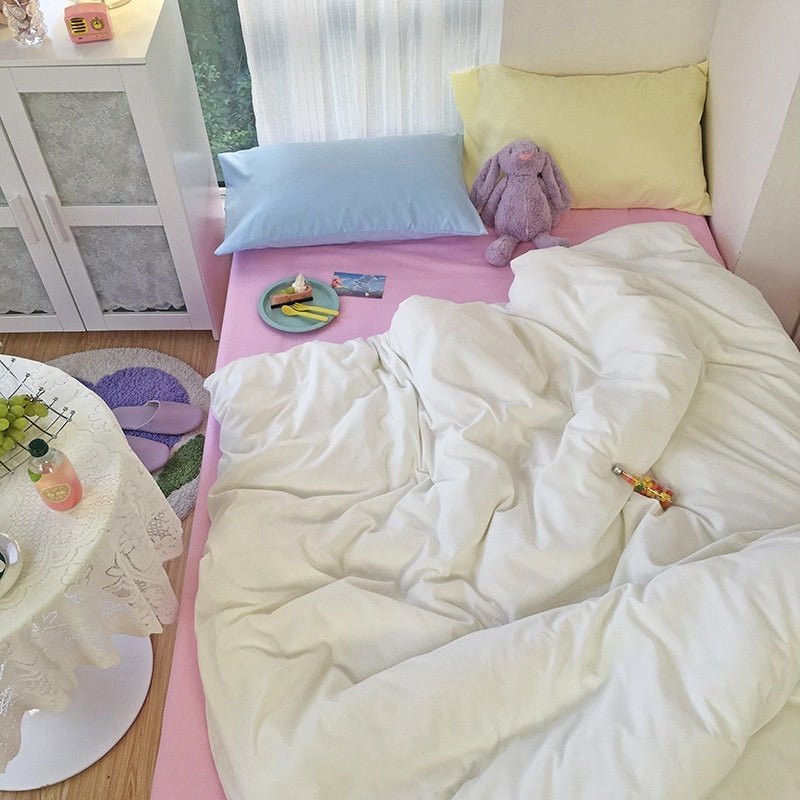 Exclusive Four-piece Mix And Match — CustardB — Size 1.2m bed sheet 3pcs — Alternate View 11