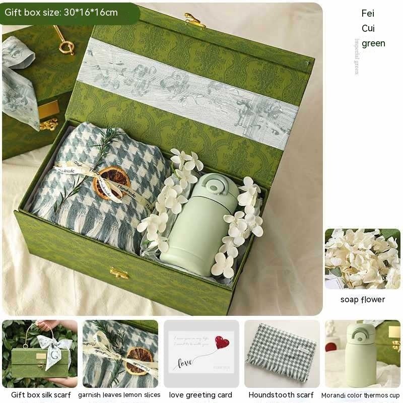 Exclusive Gift For Girlfriend Niche Winter Scarf Gift Box — Style 1 — Alternate View 8