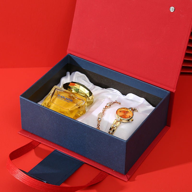Exclusive Watch Lipstick Perfume Gift Box — Suit — Size Red Gift Box — Alternate View 7