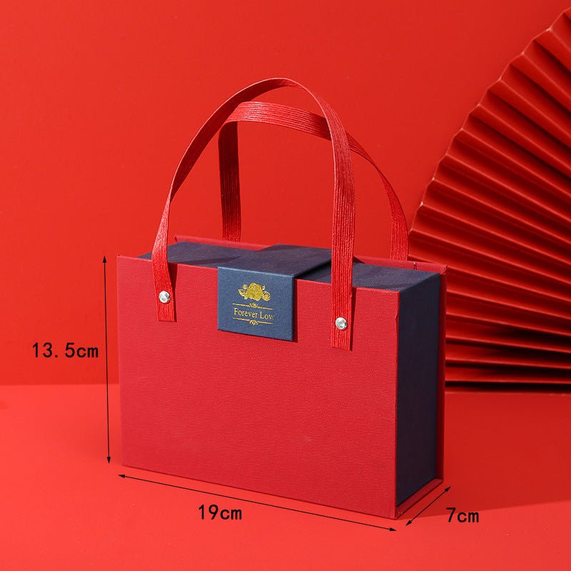Exclusive Watch Lipstick Perfume Gift Box — Suit — Size Red Gift Box — Lifestyle View