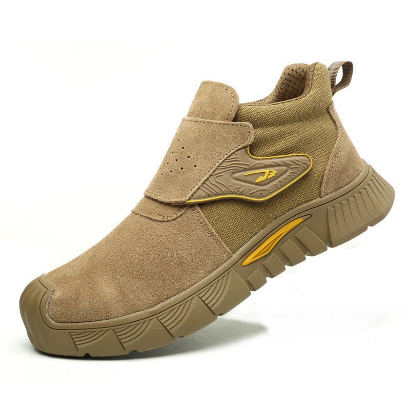 Exclusive High-top Electric Welding Shoes — 116style — Size 37yards — Back View
