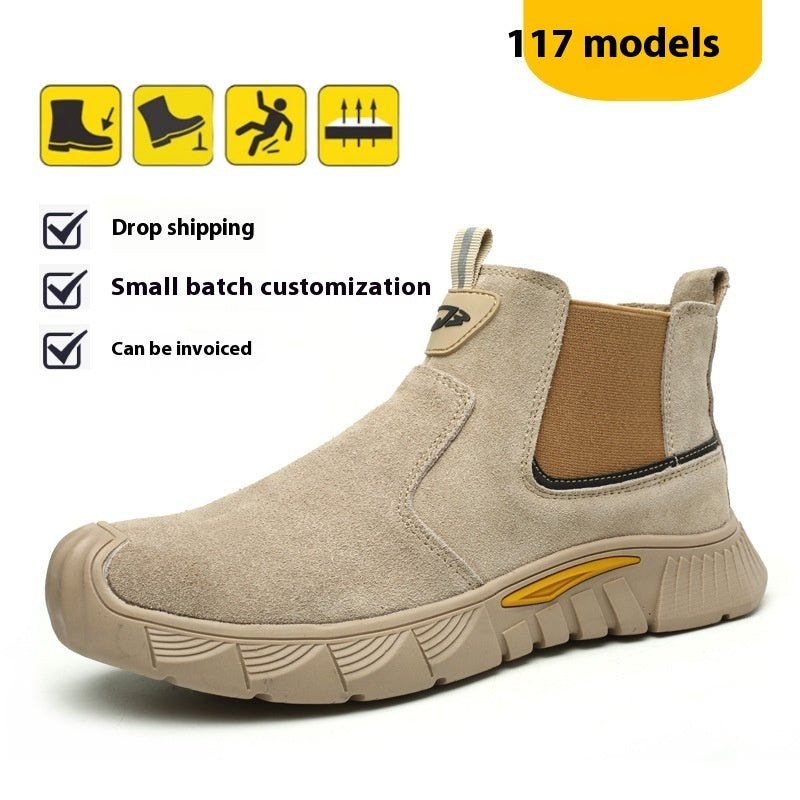 Exclusive High-top Electric Welding Shoes — 116style — Size 37yards — Lifestyle View