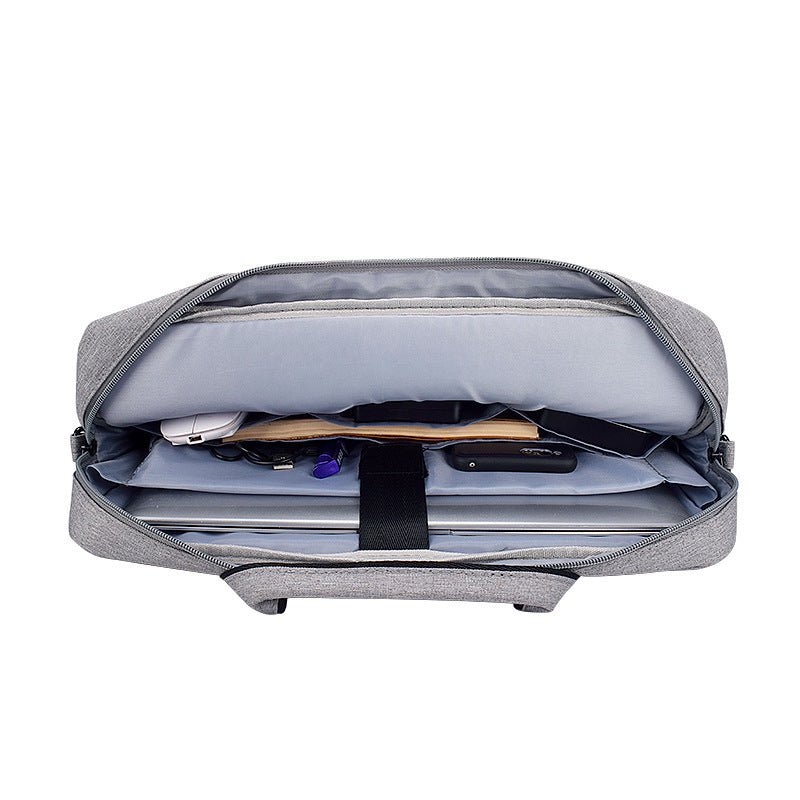 Exclusive Laptop shoulder bag — Pink — Size 15.4Inch — Side View