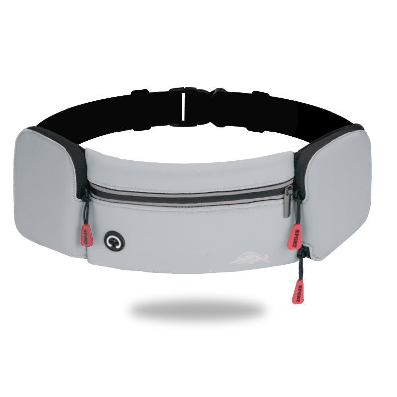 Exclusive Lightweight unisex waist pack with water bottle holder — Black — Size Without kettle — Alternate View 10