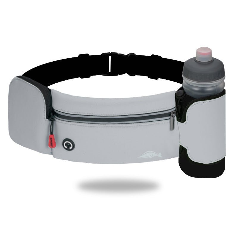 Exclusive Lightweight unisex waist pack with water bottle holder — Black — Size Without kettle — Alternate View 8