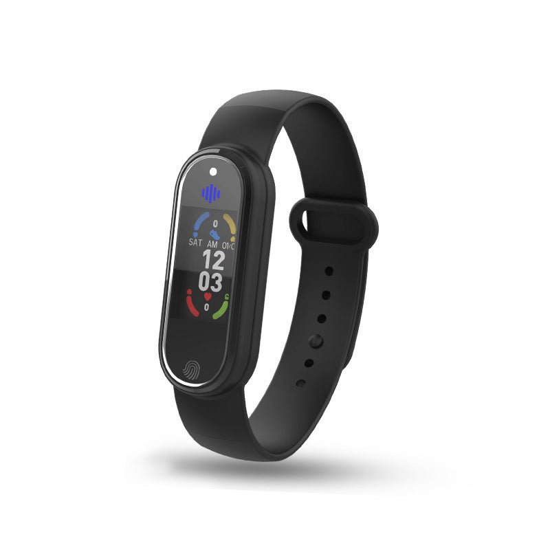 Exclusive Bug Repellent Bracelet | Mosquito Protection — Black — Back View