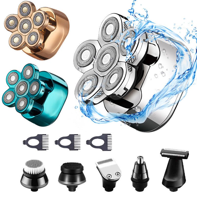 Exclusive Multifunctional Electric Shaver For Men — LK 8730 — Size USB — Side View