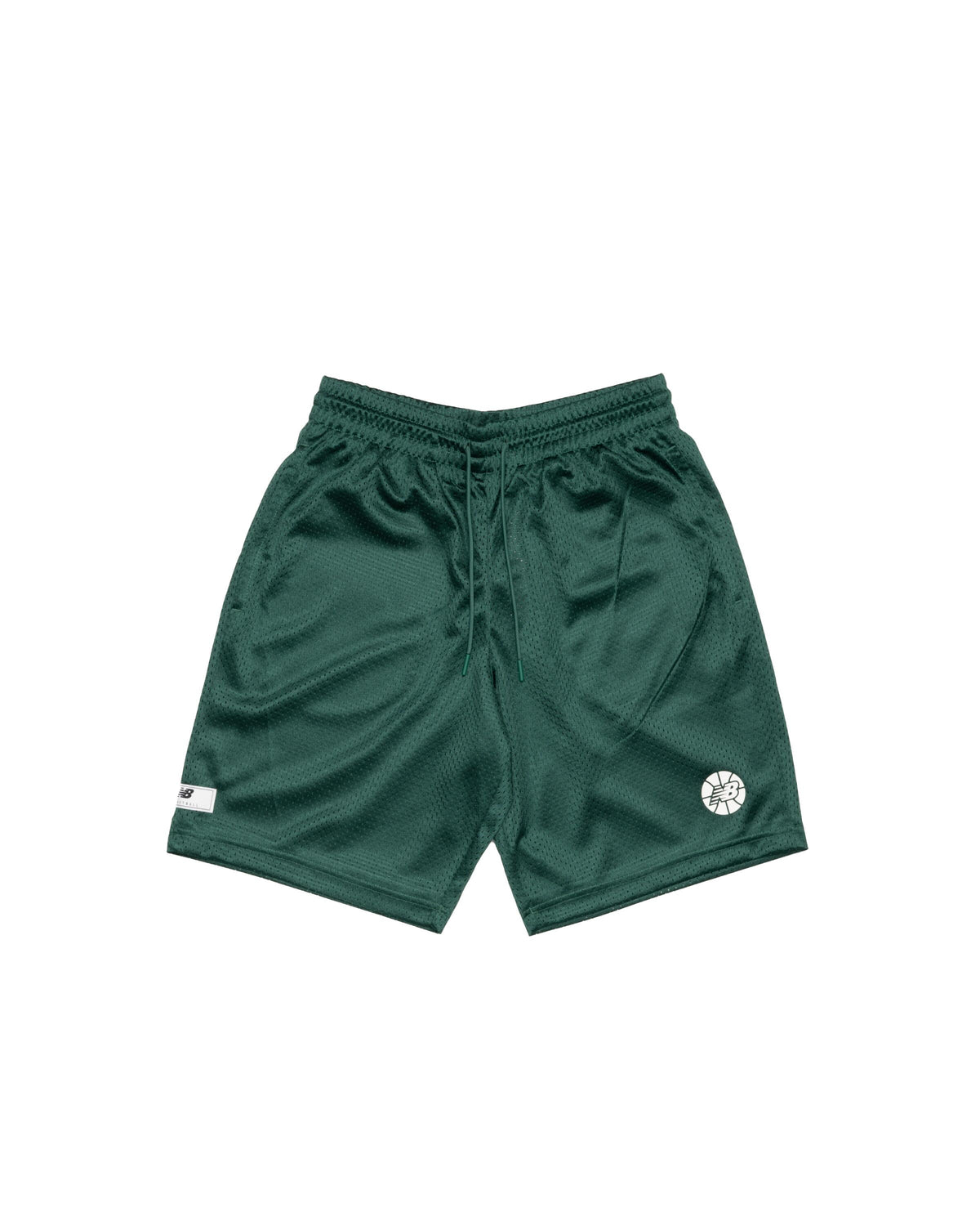 Exclusive New Balance Hoops Essentials Fundamental Short — 2XS — Front View
