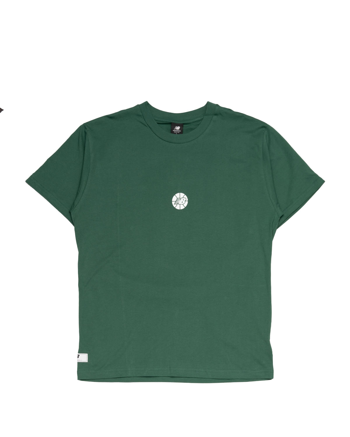 Exclusive New Balance Hoops Essentials Fundamental Tee — 2XS — Front View