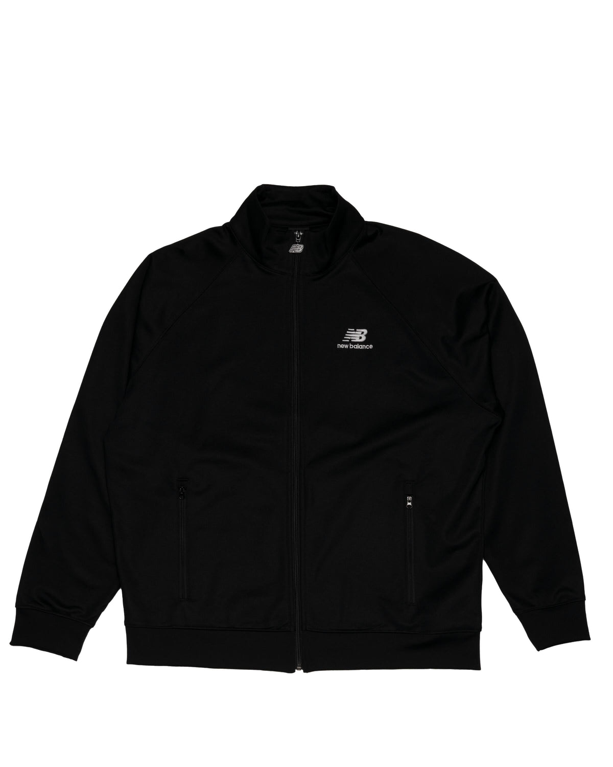 Exclusive New Balance Uni-ssentials Track Jacket — 2XS — Front View