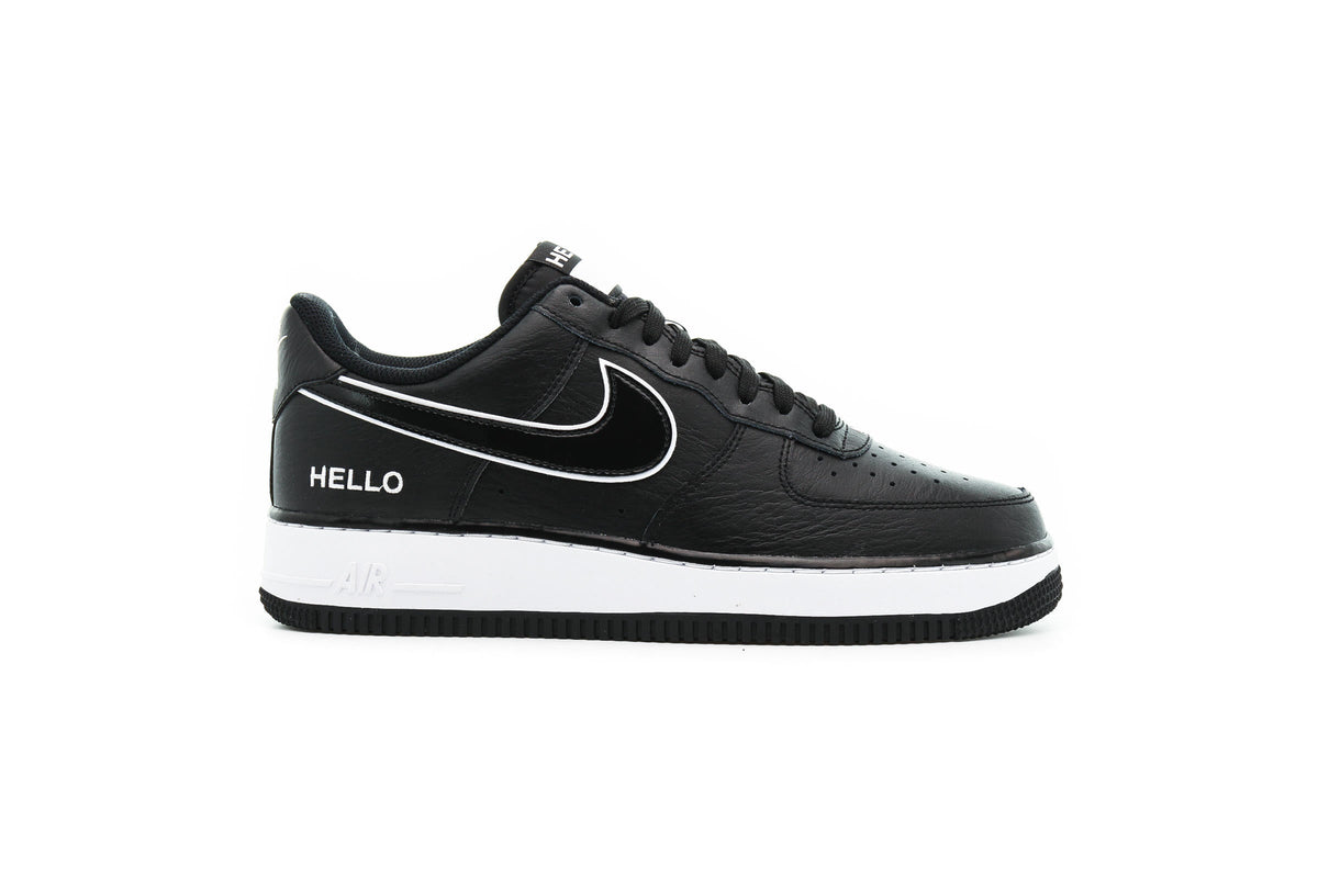 Exclusive Nike AIR FORCE 1 '07 LX "HELLO" — 3.5 — Front View
