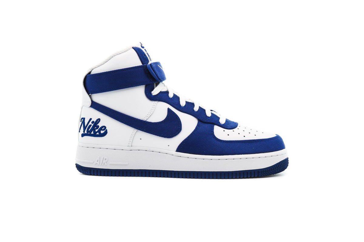 Exclusive Nike AIR FORCE 1 HIGH '07 LV8 EMB "WHITE" — 3.5 — Front View