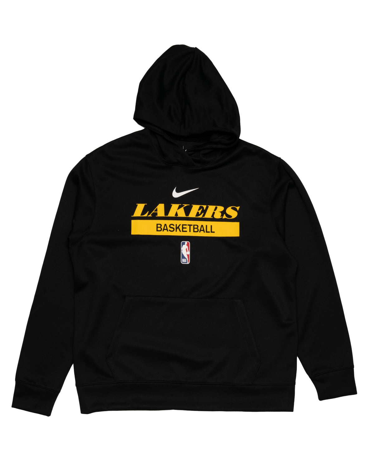 Exclusive Nike Los Angeles Lakers Spotlight Dri-FIT NBA Hoodie — 2XS — Front View