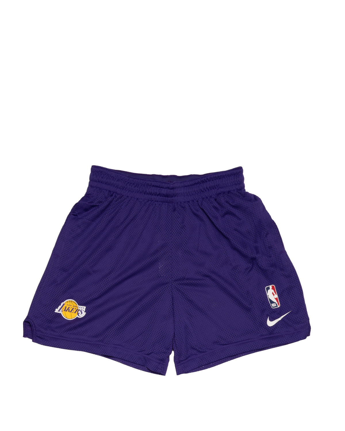 Exclusive Nike Los Angeles Lakers NBA SHORTS — 2XS — Front View