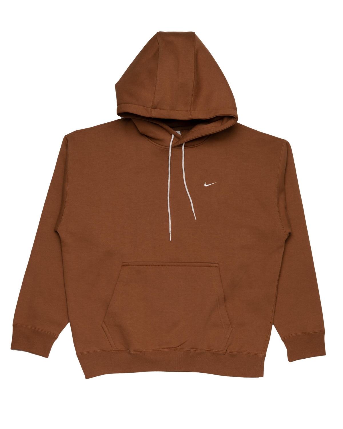 Exclusive Nike SOLO SWOOSH FLEECE HOODIE — 2XS — Front View