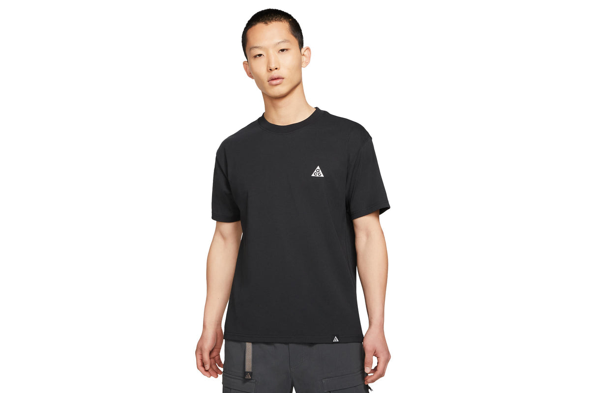 Exclusive Nike ACG SS LBR TEE "BLACK" — 2XS — Front View