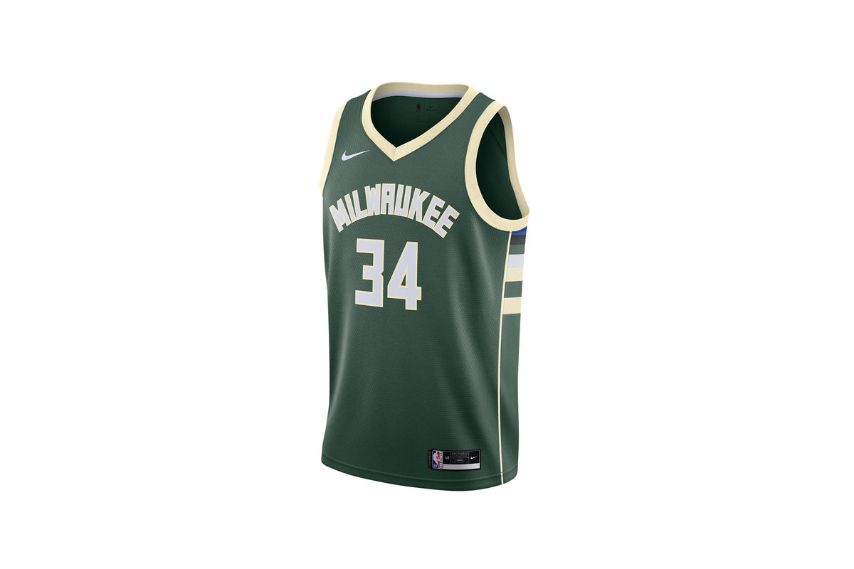 Exclusive Nike MIL M NK SWGMN JSY ICON 20 "ANTETOKOUNMPO" — 2XS — Front View