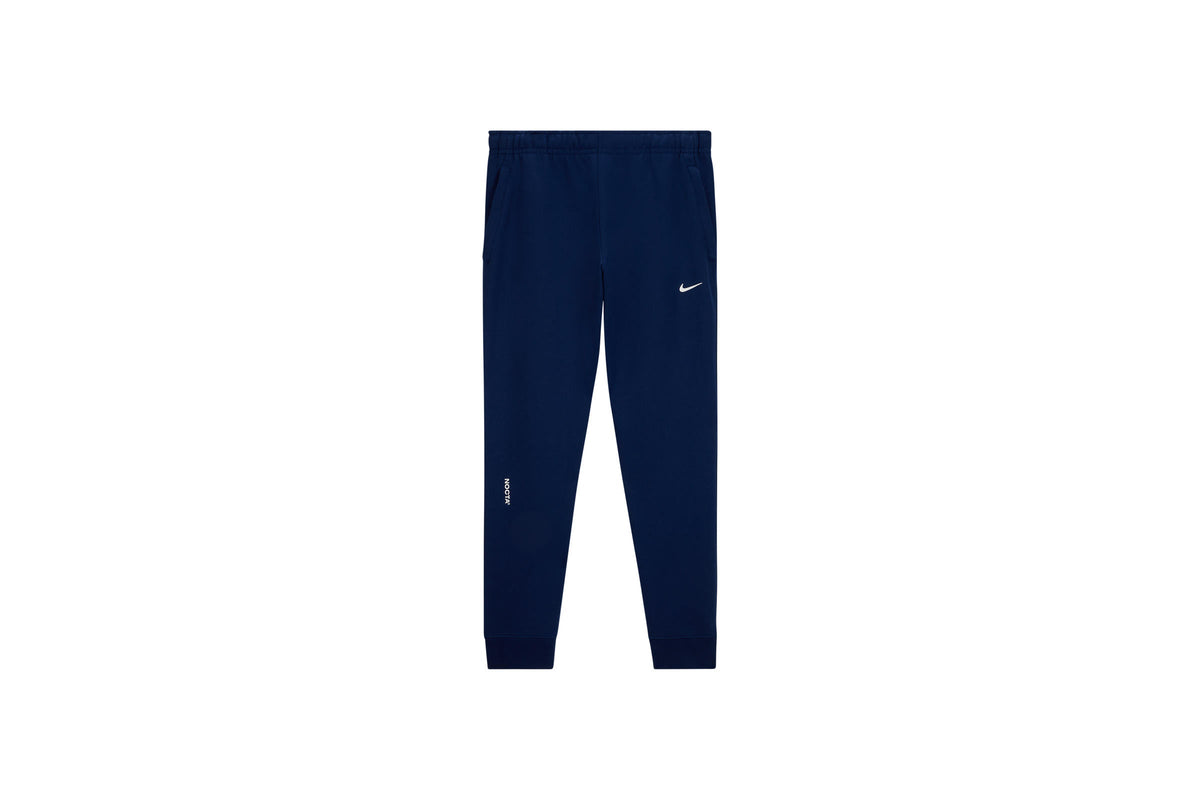 Exclusive Nike Nocta Men's Fleece Pants "Blue" — 2XS — Front View
