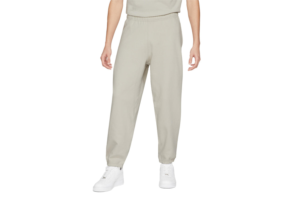 Exclusive Nike NRG SOLOSWOOSH PANT "LIGHT BONE" — 2XS — Front View