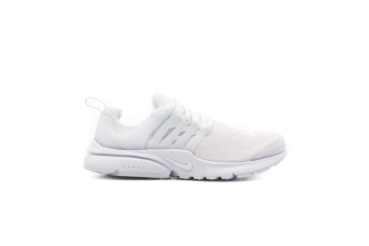 Exclusive Nike PRESTO (GS) "WHITE" — 3.5Y — Front View