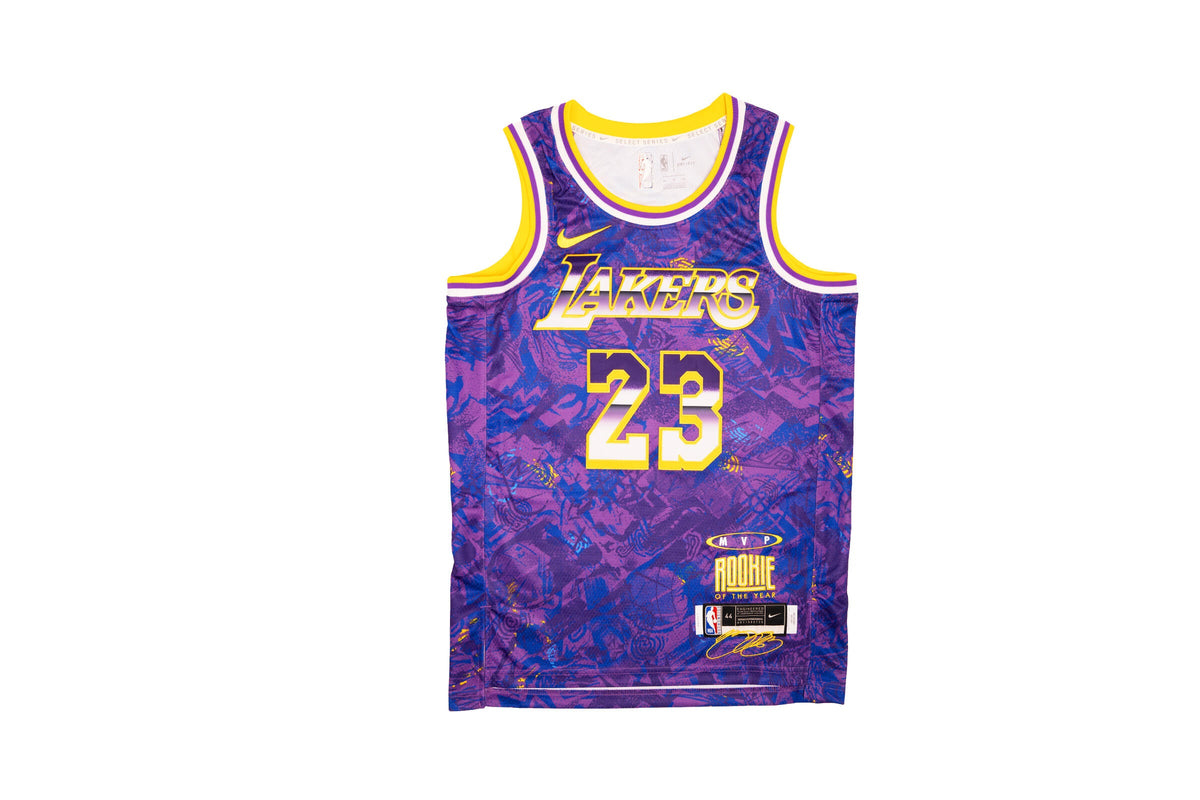 Exclusive Nike SELECTED SERIES JERSEY  "JAMES" — 2XS — Front View