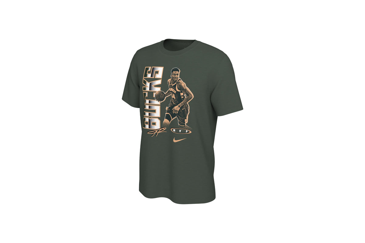 Exclusive Nike SEL M NK TEE ES MVP GIANNIS "ANTETOKOUNMPO" — 2XS — Front View