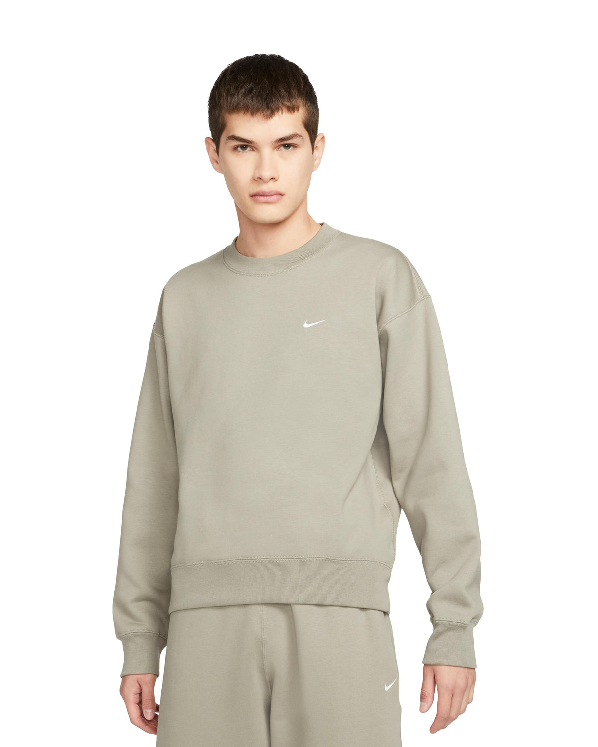 Exclusive Nike SOLOSWOOSH HW BB CREW — 2XS — Front View