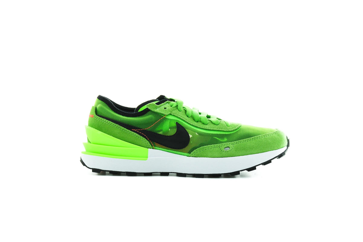 Exclusive Nike WAFFLE ONE (GS) "ELECTRIC GREEN" — 3.5Y — Front View