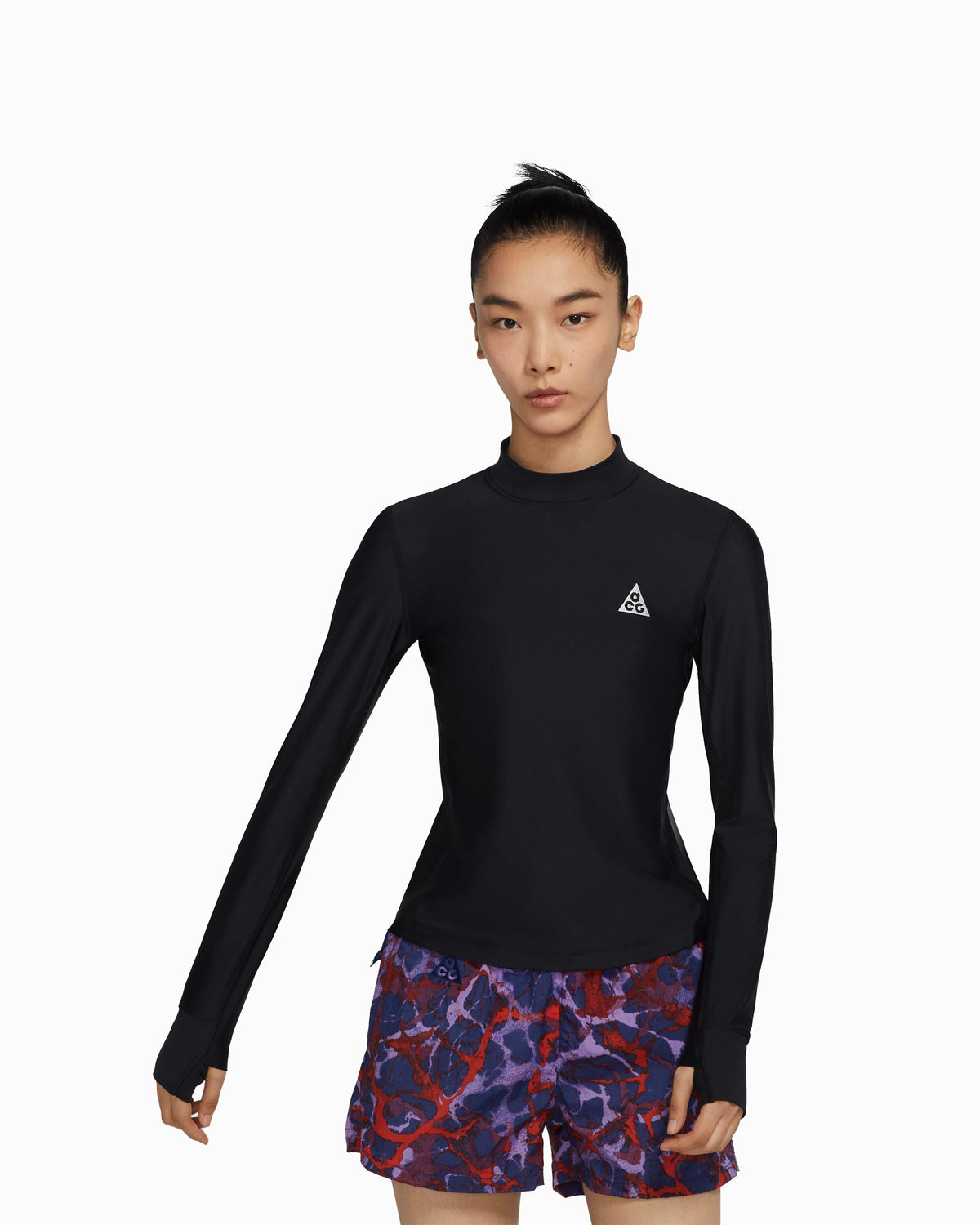 Exclusive Nike WMNS ACG DRI-FIT ADV CRATER LOOKOUT — 2XS — Front View